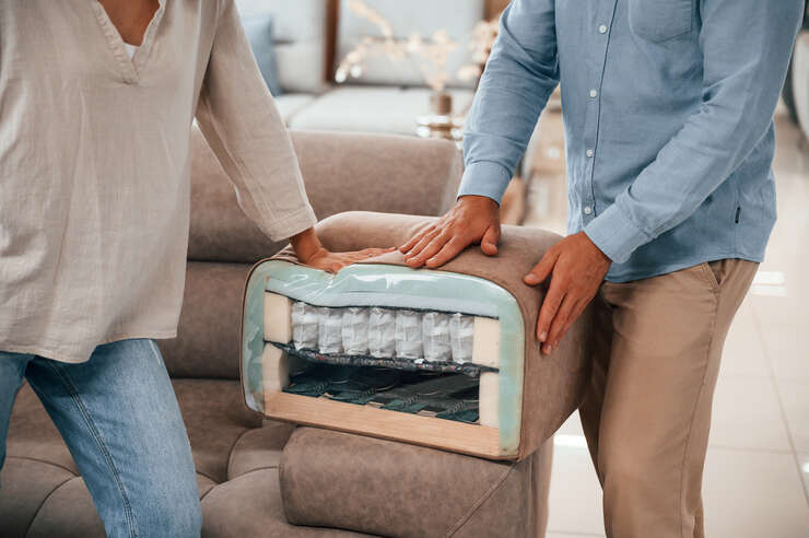 casal montado sofa